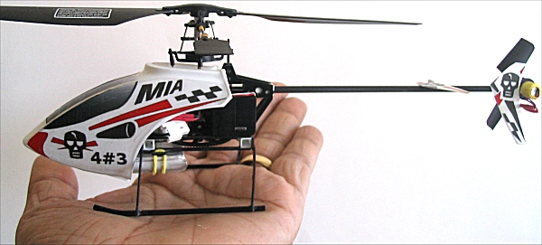 Sub Micro helicóptero del rc Walkera 4G6S Buzz Fly 3DS 