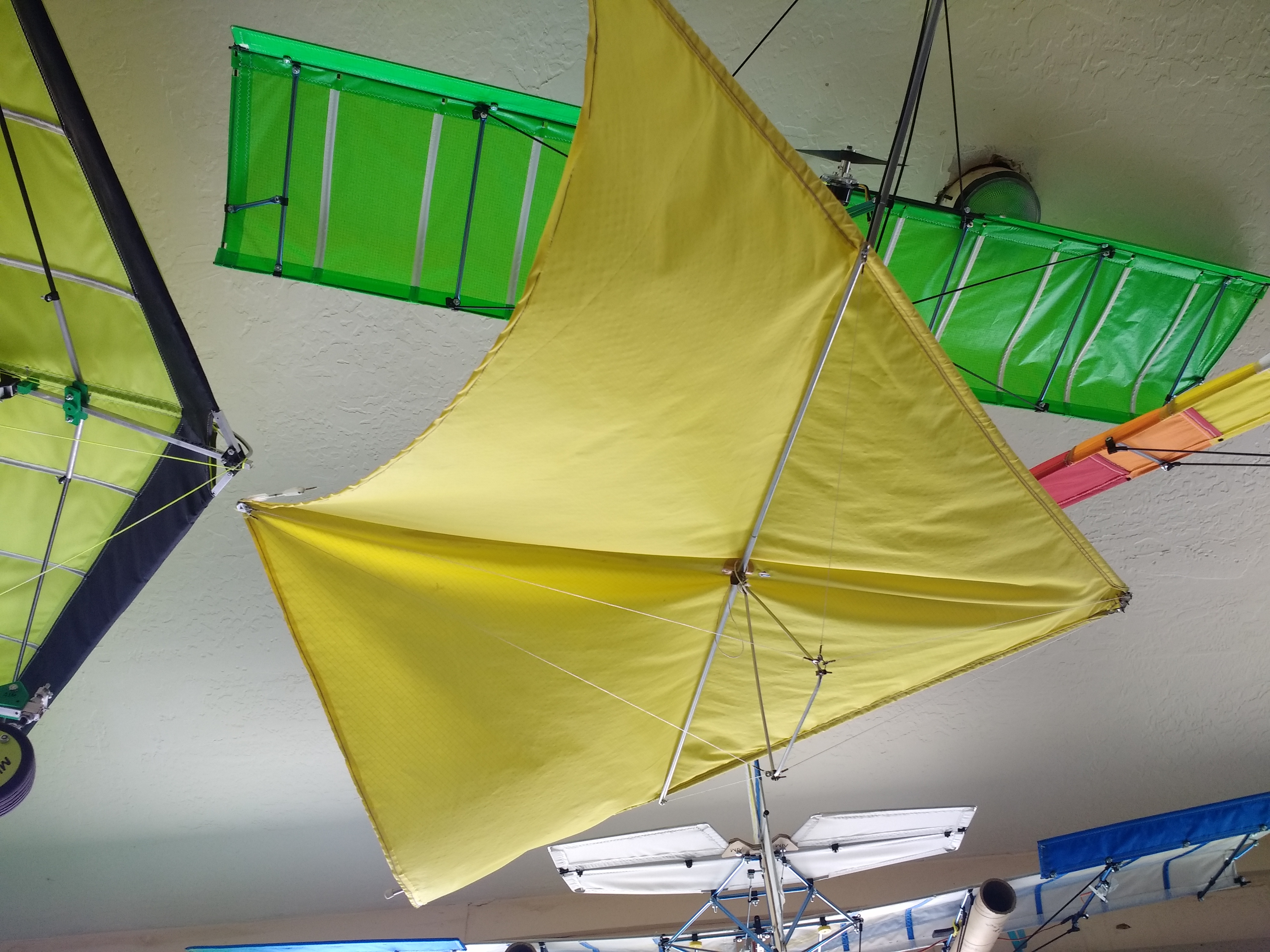 RC Hanglider Rogallo Delta Wing built in the early 80's