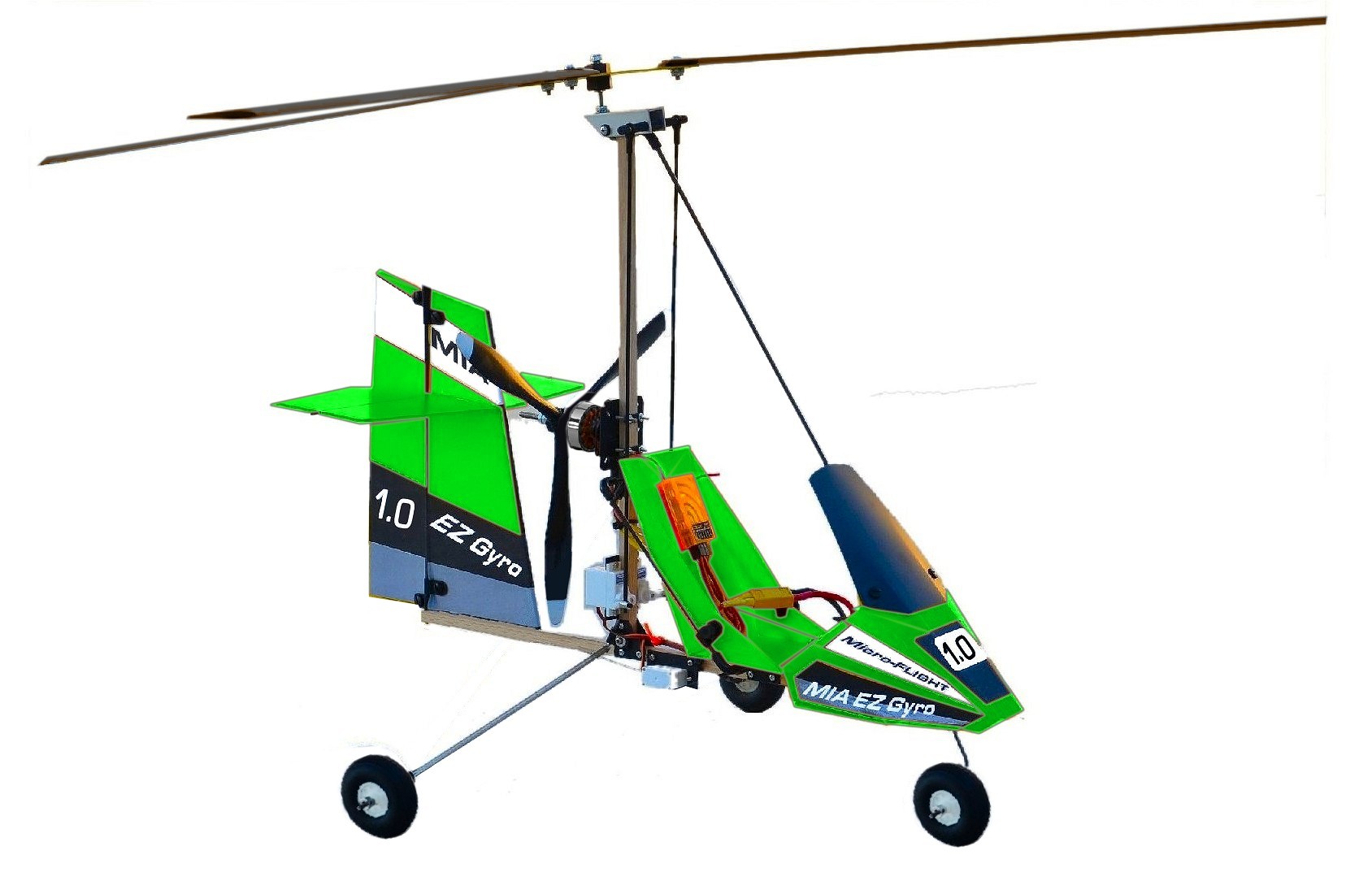 MIA EZ Gyro 1.o RC Autogyro Radio Control Gyrocopter Model